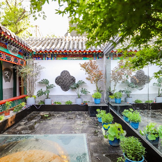 南鑼鼓巷可停車四合院